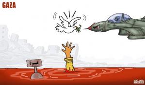 عودة العدوان .. كاريكاتير ماهر الحاج