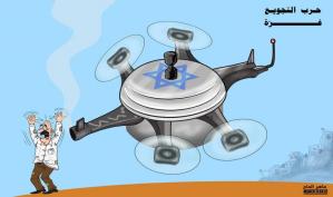 حرب التجويع في غزة .. كاريكاتير ماهر الحاج