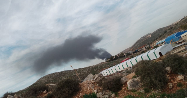 دخان كثيف في أجواء النبطية وجوارها ... هذا ما تبين!
