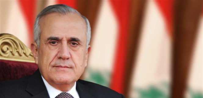الرئيس سليمان: لملاقاة جهود السفيرة الأميركية بالتزام الدستور