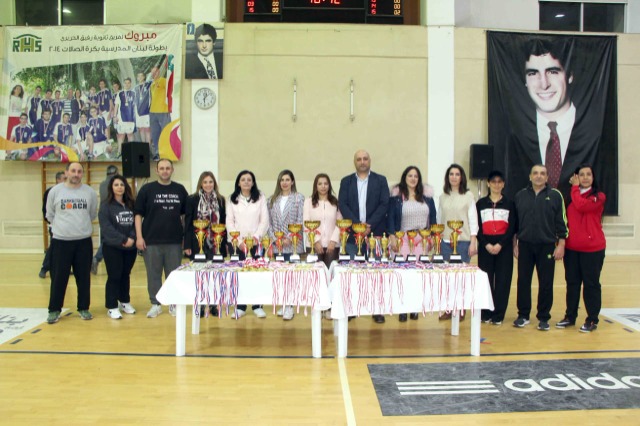 بالصور... تتويج الفائزين ببطولة كرة السلة المدرسية في الجنوب