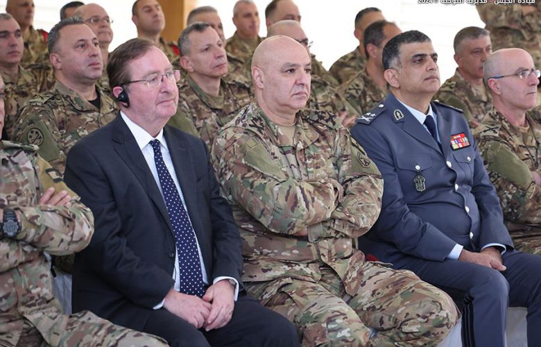 بحضور قائد الجيش .. حفل إطلاق مشروع الربط بين الجيش والمديرية العامة لقوى الأمن الداخلي