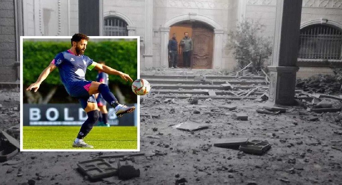لاعب كرة قدم .. هذا ما استهدفه الاحتلال في بعلبك