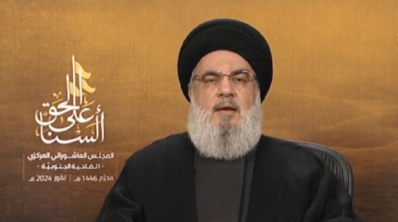 السيد نصر الله: الفتنة نائمة لعن الله من أيقظها