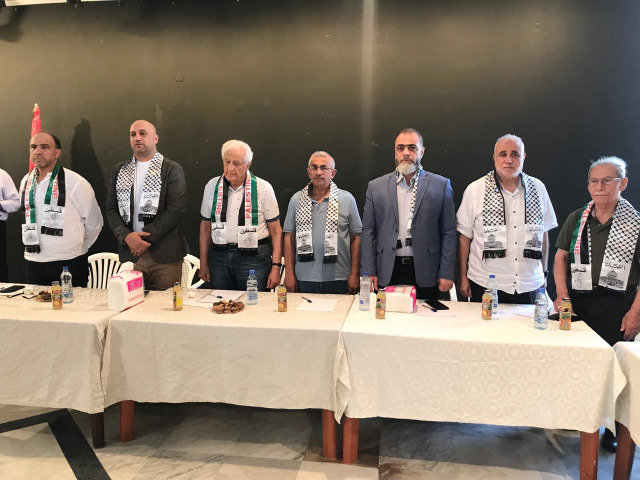 لقاء رياضي لبناني فلسطيني في صيدا لتعليق مشاركة الاحتلال في "أولمبياد باريس"