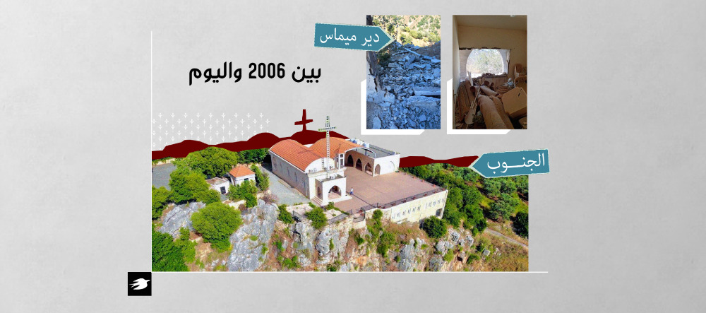 دير ميماس وديرها في عين الاستهداف والخطر