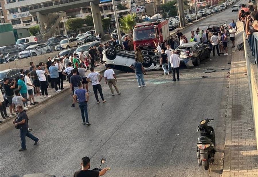 بالفيديو - حادث سير مُروّع على جسر الكولا!