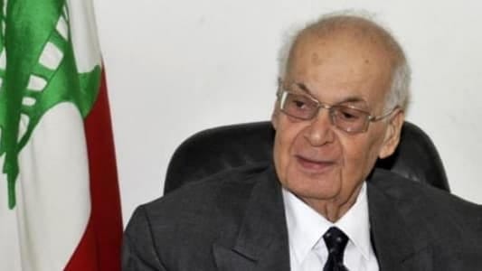 النائب د. البزري في رحيل الحص: خسر لبنان قامة وطنية وعروبية