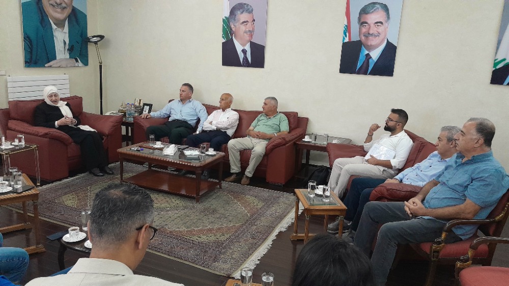 اجتماع تنسيقي بدعوة من بهية الحريري يبحث بواقع ومجالات تطوير مرفأ صيدا التجاري