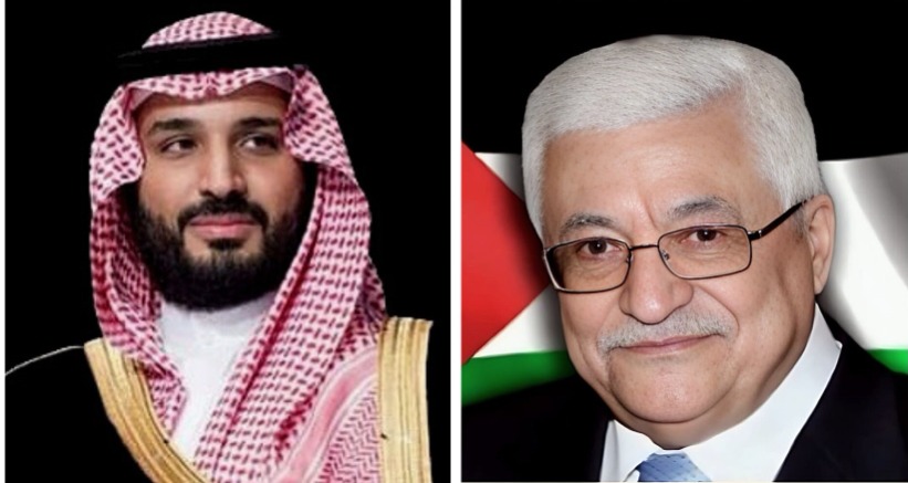 الرئيس عباس يهنئ ولي العهد السعودي باليوم الوطني السعودي