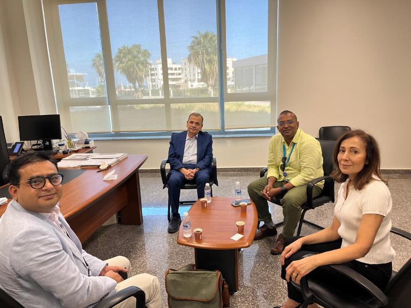 إجتماع عمل في المستشفى التركي من أجل المساعدة في تفعيله وبدء إستقبال الجرحى ومرضى الحروق