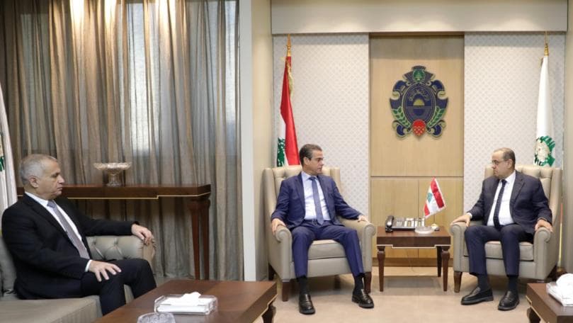 اللواء البيسري يلتقي وفداً من تكتل "لبنان القوي"