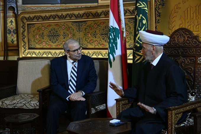 المفتي دريان يستقبل الرئيس سلام في دار الفتوى!