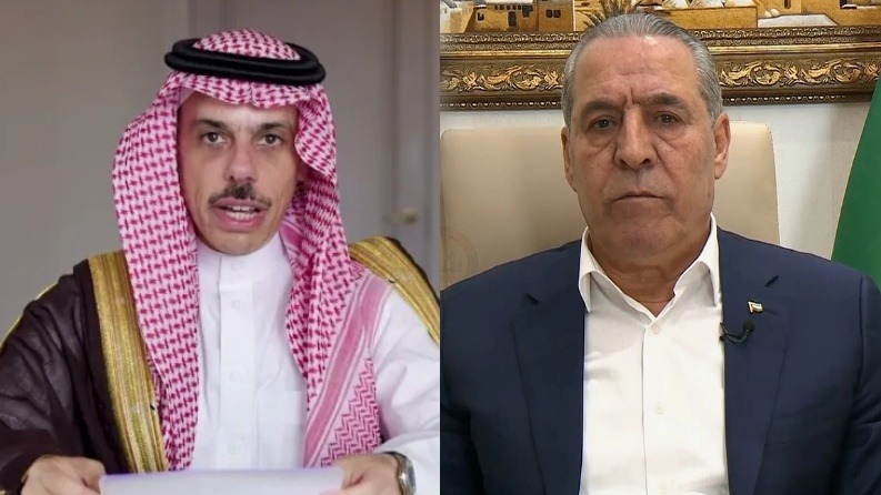 الشيخ يبحث مع وزير الخارجية السعودي التحضيرات للقمة العربية الطارئة في القاهرة