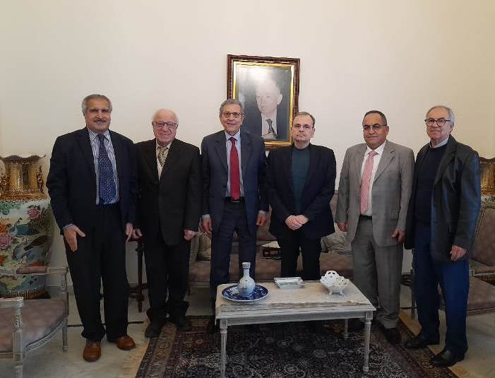 النائب البزري يستقبل سفير الجزائر في لبنان