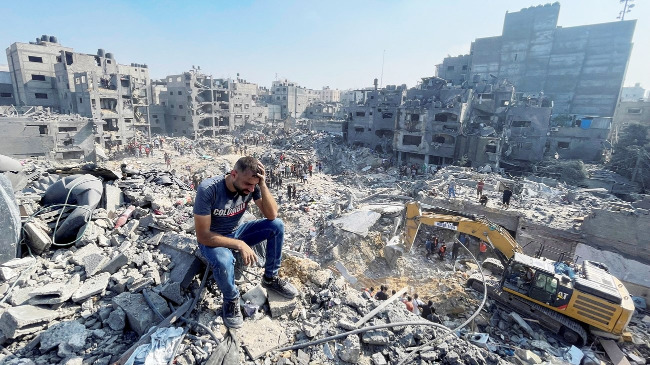 اجتماع عربي مصغر لبحث سبل حشد التمويل لخطة إعمار غزة