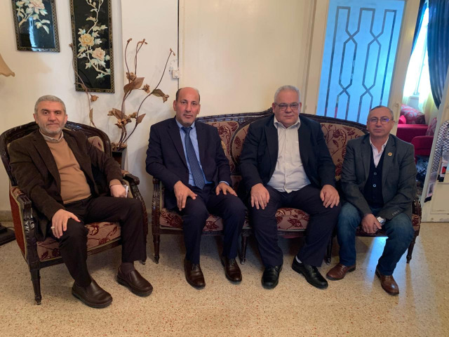 "الجبهة الديمقراطية" تعرض مع الوزير السابق مصطفى بيرم تطورات العدوان الاسرائيلي وأوضاع اللاجئين الفلسطينيين