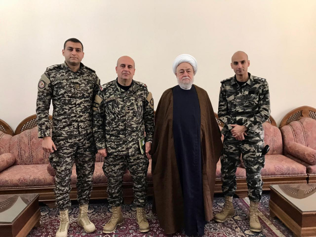 المفتي عسيران يستقبل المدير الجديد لأمن الدولة في الجنوب العميد الركن وسيم النقيب