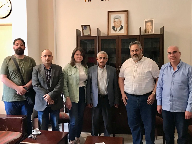 النائب د. أسامة سعد يلتقي المرشحة المهندسة آية بلولي ويشدد على أهمية التغيير الإيجابي في العمل البلدي