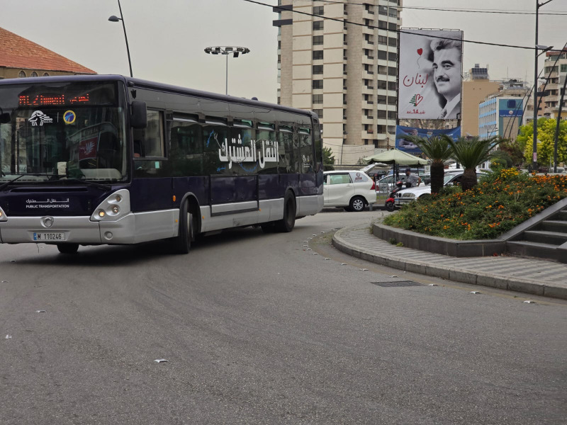 باصات النقل المشترك تجوب صيدا وصور