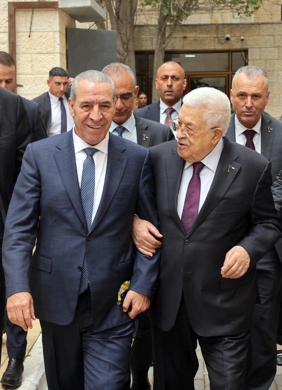 الشيخ يشكر الرئيس على ترشيحه لمنصب نائب رئيس اللجنة التنفيذية لمنظمة التحرير الفلسطينية رئيس دولة فلسطين