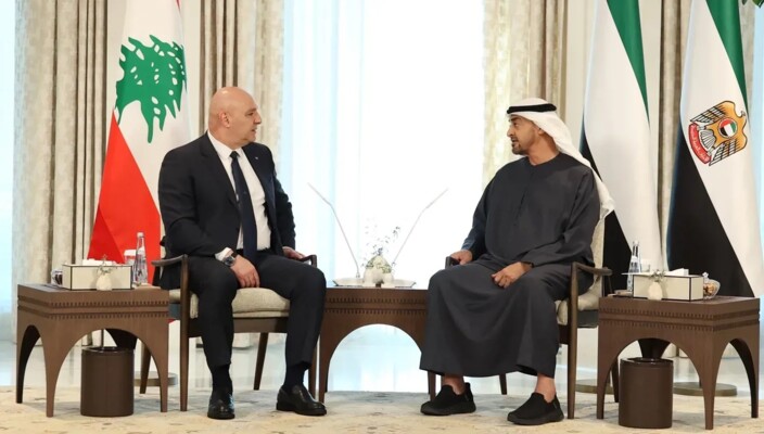 بيان لبناني - إماراتي: التطلع لرفع مستوى التمثيل الدبلوماسي والسماح بسفر المواطنين بعد اتخاذ الإجراءات اللازمة