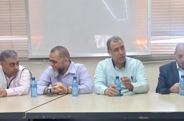 أبو العينين وحماد في زيارة لمستشفى الناصرة بالبقاع لدعم مطالب الموظفين