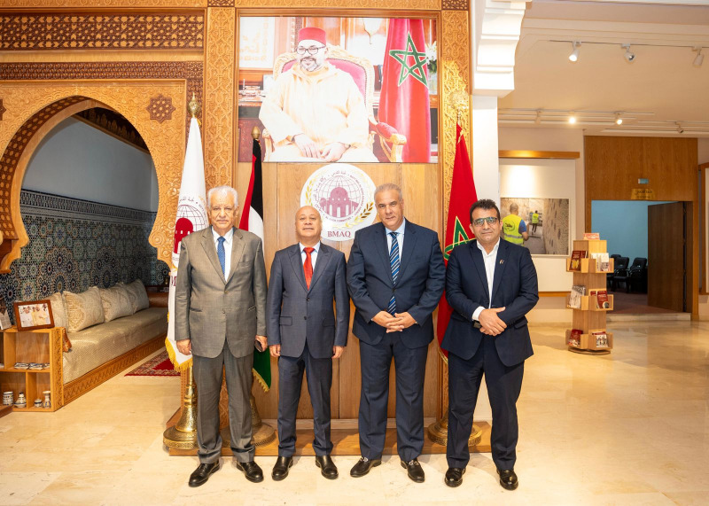 أبو هولي يشيد بجهود ملك المغرب بدعم صمود الشعب الفلسطيني في مدينة القدس المحتلة