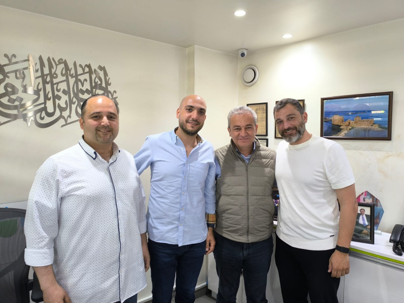 مرجان يستقبل حجازي وشعيب بحضور الشماس: للتعاون في خدمة صيدا وأهلها