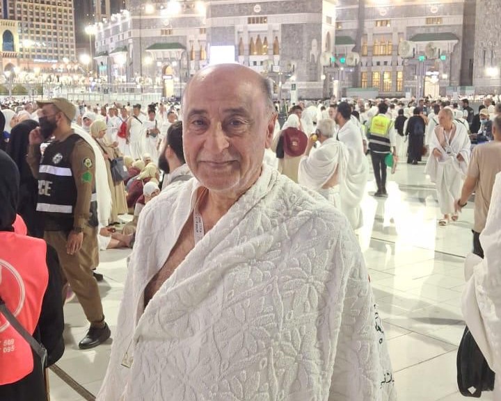 رئيس جمعية رعاية اليتيم في صيدا د. سعيد مكاوي يؤدي مناسك الحج والعمرة