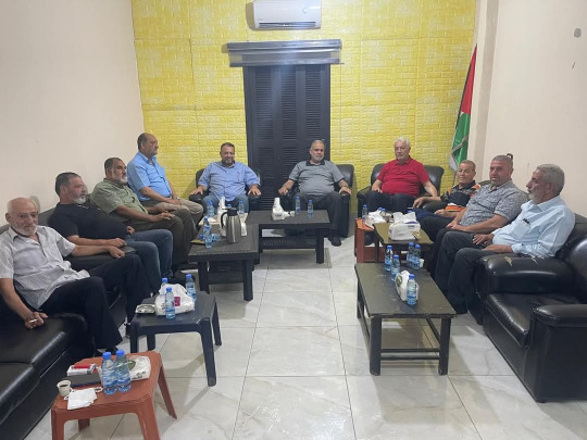التنظيم الشعبي الناصري يلتقي قوى التحالف الفلسطيني في عين الحلوة