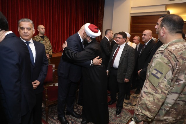 المفتي حجازي في الفياضية لقائد الجيش: لانتخاب رئيس للجمهورية اللبنانية يحمل همّ الوطن ويعمل لصالحه العام