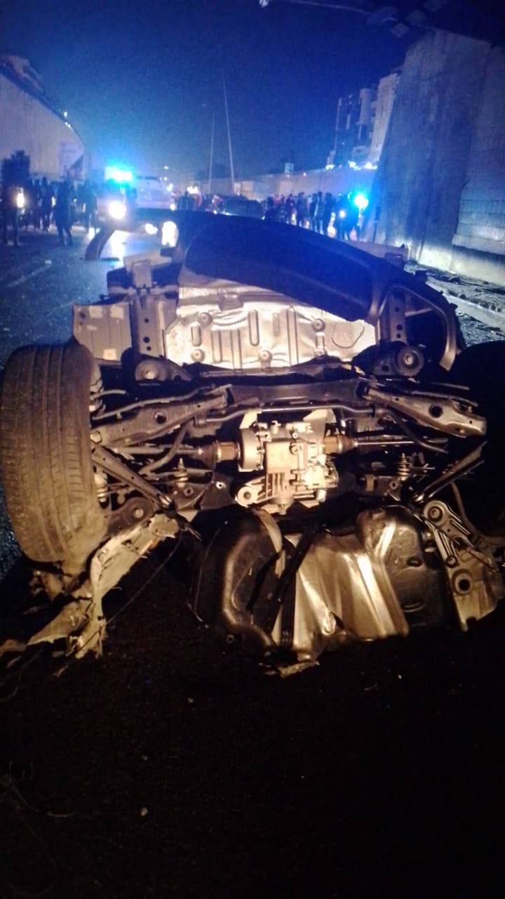 بالفيديو - قتيل و3 جرحى بحادث سير مروع على أوتوستراد الأسد!