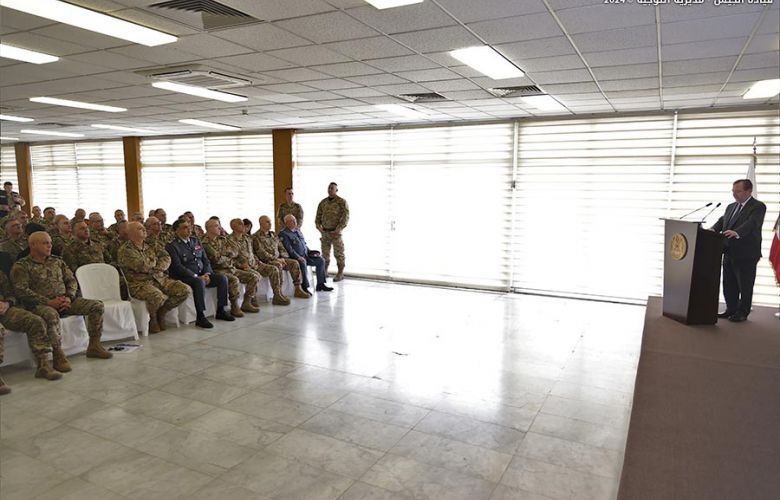 بحضور قائد الجيش .. حفل إطلاق مشروع الربط بين الجيش والمديرية العامة لقوى الأمن الداخلي