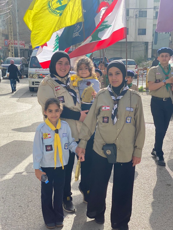 جمعية كشافة الغد تُنظم مسيرة إستقبال شهر رمضان المُبارك