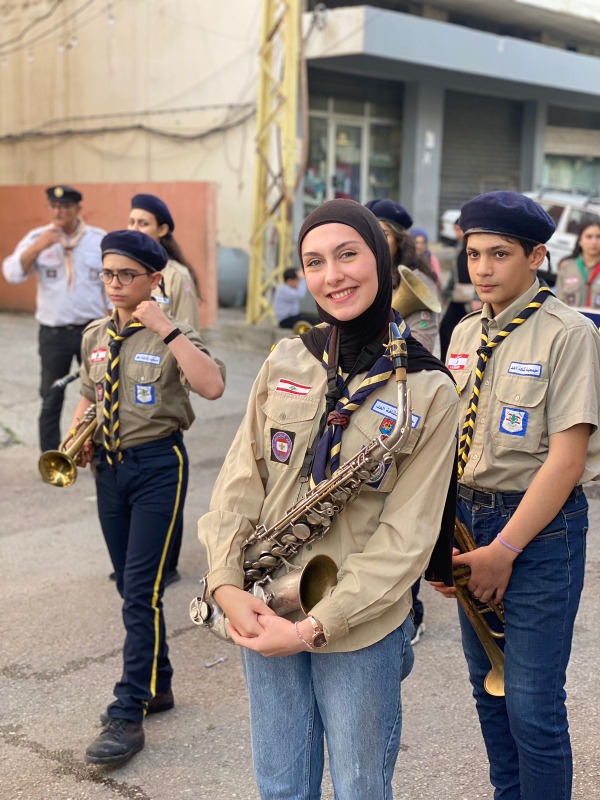 جمعية كشافة الغد تُنظم مسيرة إستقبال شهر رمضان المُبارك