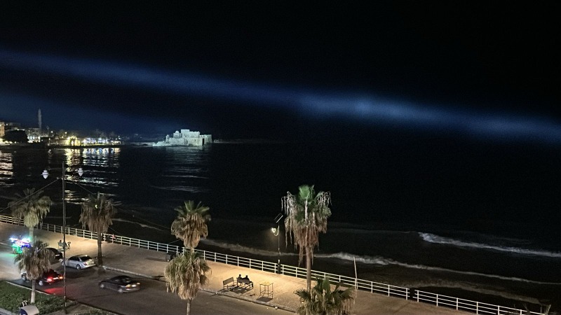 قلعة و"زيرة" صيدا تزيّنتا بالأنوار في شهر رمضان بمبادرة سامي البقاعي
