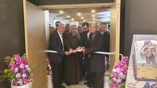 بالصور: معرض "طوفان الفن" في صيدا برعاية المستشارية الثقافية الإيرانية