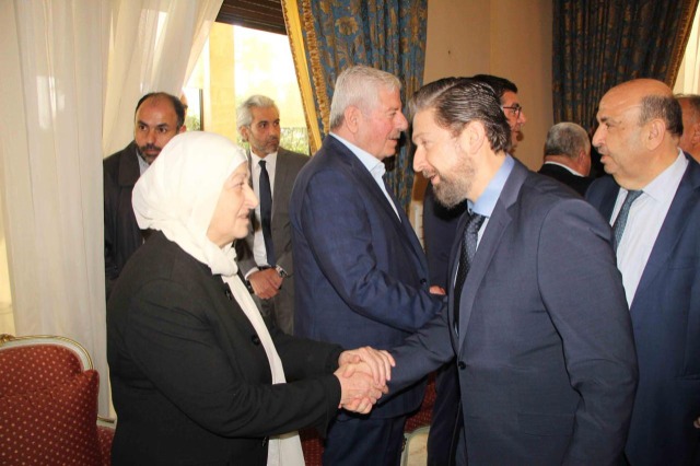 عائلة المرحوم مصطفى الحريري " أبو نادر" اختتمت تقبل التعازي في دارة مجدليون وتتقبلها الإثنين في بيت الوسط - بيروت
