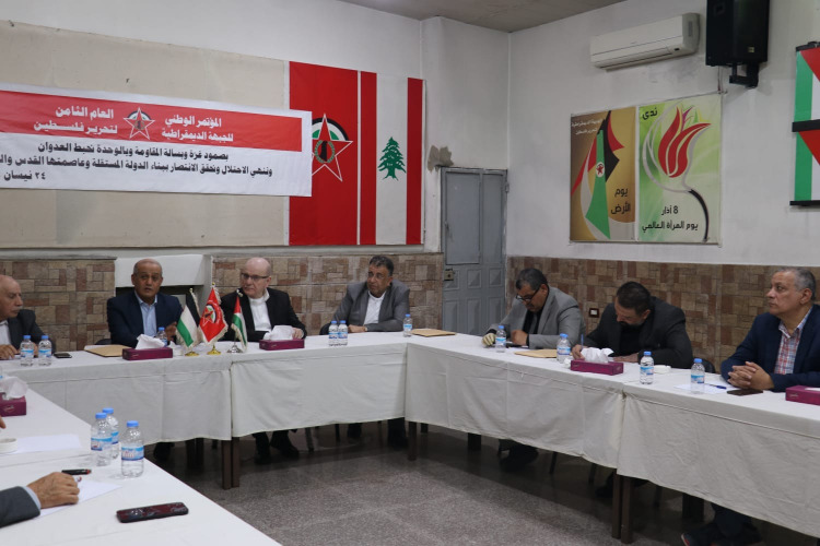 فهد سليمان يستقبل جميل مزهر مهنئاً بانتخابه أميناً عاماً واختتام مؤتمر "الجبهة الديمقراطية"