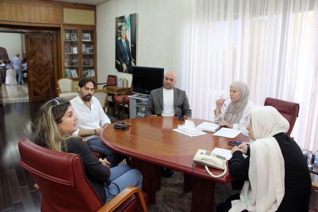 بهية الحريري اطلعت من مازن معضم وثريا البابا على التحضيرات لمهرجان عيد الأضحى "صيدا Summer Festival"