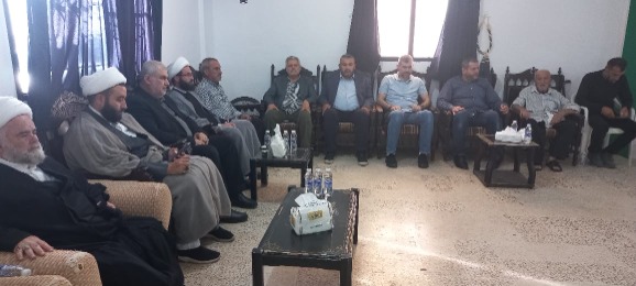 بحضور النائب رعد "الحزب" يكرم الـــشــهيـــد رضوان عيسى في حومين التحتا!