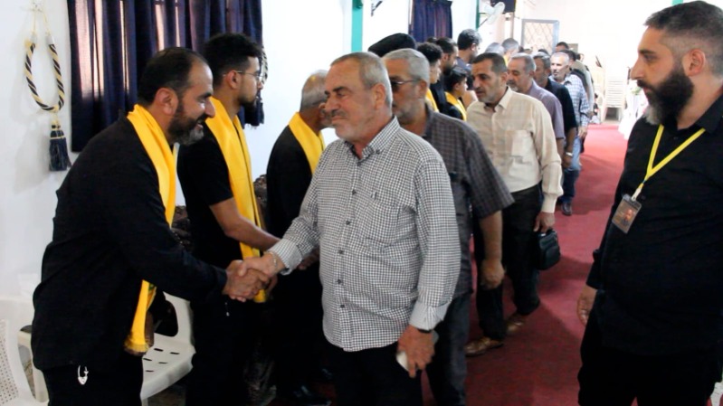 بحضور النائب رعد "الحزب" يكرم الـــشــهيـــد رضوان عيسى في حومين التحتا!