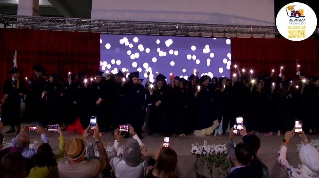 حفل التخرج للعام 2024 في ثانوية القلعة - صيدا … تحية إلى غزة والجنوب اللبناني