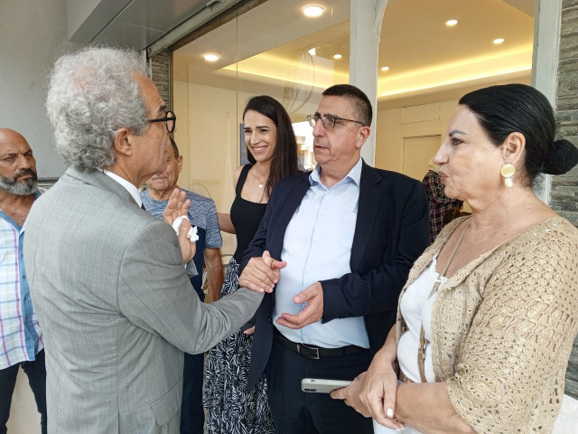 وزير الشؤون الاجتماعية هكتور حجار يزور المركز الوطني للعيون في صيدا