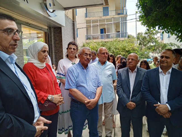 وزير الشؤون الاجتماعية هكتور حجار يزور المركز الوطني للعيون في صيدا