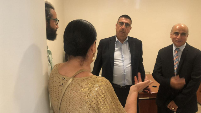 وزير الشؤون الاجتماعية هكتور حجار يزور المركز الوطني للعيون في صيدا