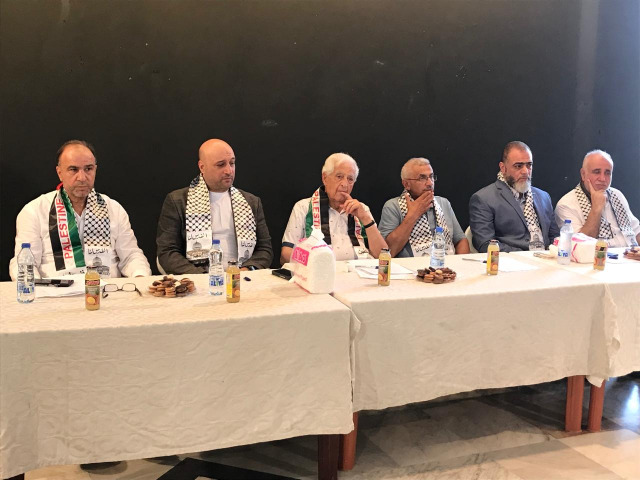 لقاء رياضي لبناني فلسطيني في صيدا لتعليق مشاركة الاحتلال في "أولمبياد باريس"