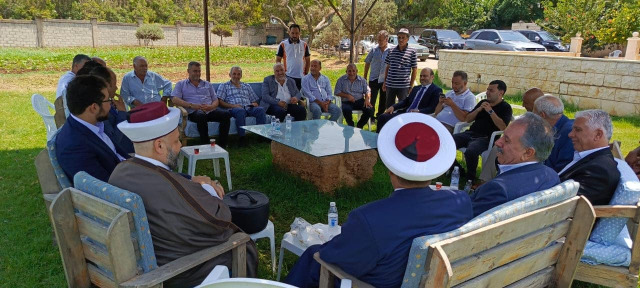 وفود بدارة القاضي عريمط في عكار مهنئين بسلامته وعودته من رحلة علاج.. وشاكرة رجل الأعمال خلف الحبتور