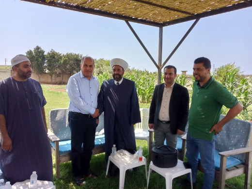 وفود بدارة القاضي عريمط في عكار مهنئين بسلامته وعودته من رحلة علاج.. وشاكرة رجل الأعمال خلف الحبتور